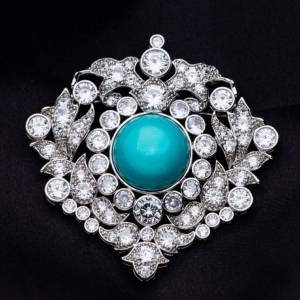 Queen Mary’s Turqouise Brooch: Ebay