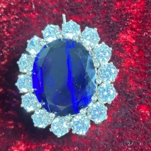 Prince Albert Sapphire Brooch: Etsy
