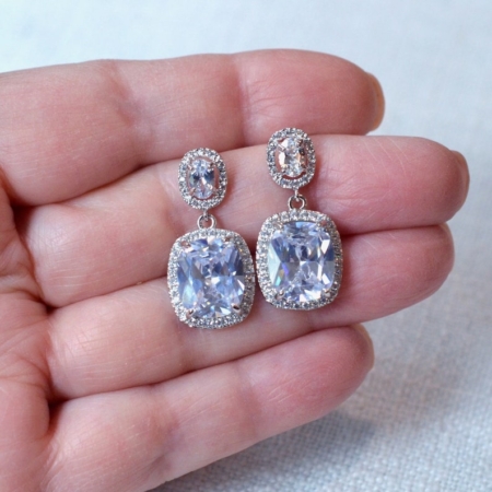 Kiki McDonough: Signatures Blue Topaz and Diamond Drop Kiki McDonough: Signatures Blue Topaz and Diamond Drop