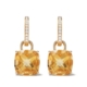 Kiki McDonough: Kiki Custom Citrine Detachable Drops + hoops