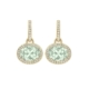 Kiki McDonough: Kiki Green Amethyst Oval Drop Kiki McDonough: Kiki Green Amethyst Oval Drop
