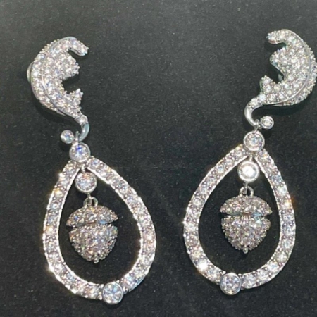 Robinson Pelham: Acorn Wedding Earrings Robinson Pelham: Acorn Wedding Earrings