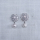 TBC: Pearl and Diamond Daisy Earrings