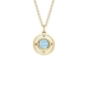 Kiki McDonough: Apollo Mini Topaz and Diamond Necklace