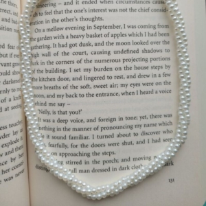 Twisted double strand pearl necklace: Ebay