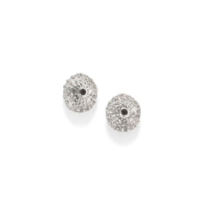 Patrick Mavros: Sea Urchin Petite Stud with Black Diamond
