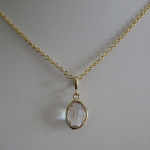 Felt / Etsy: Diamond Slice Necklace