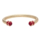 Halcyon Day: Salamander Torque Bangle Ruby