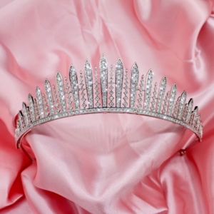 Inspired by Queen Mary Fringe Tiara: Ebay