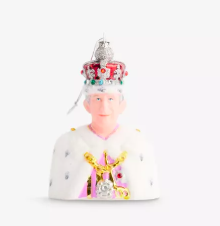 Selfridges King Charles Decoration