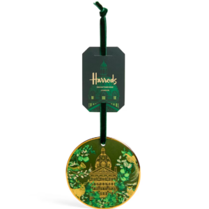 Harrods Ceramic Flat Bauble